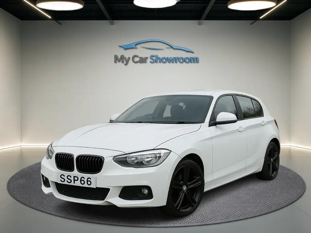 After example showing a cleaner background for professional car listing photos